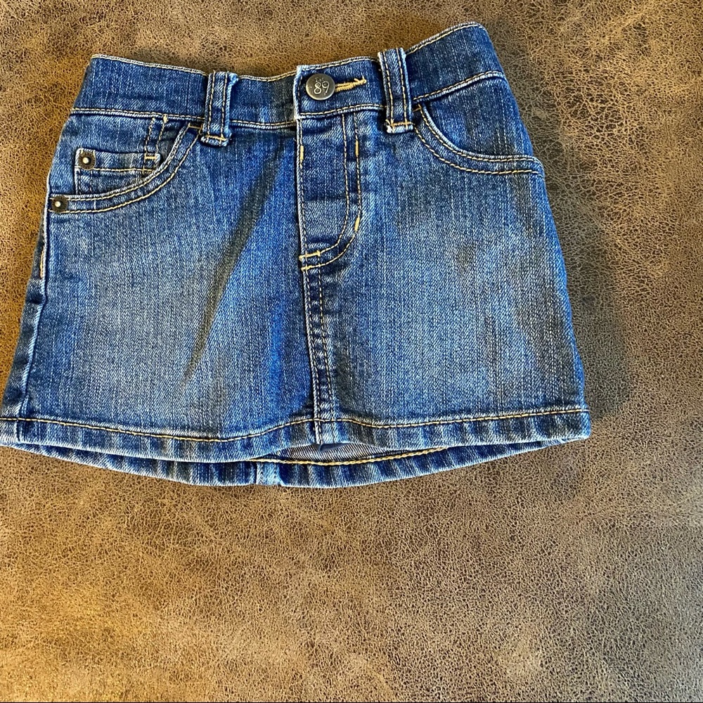 18-24m jean skirt
